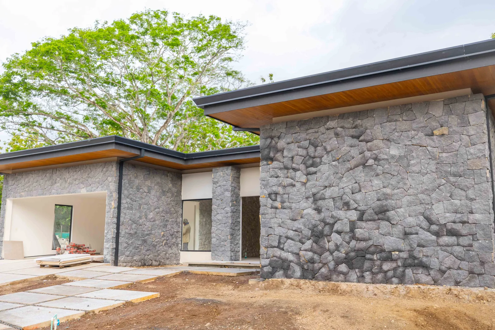 Construction progress at Black Coast Estates, June 2026 1