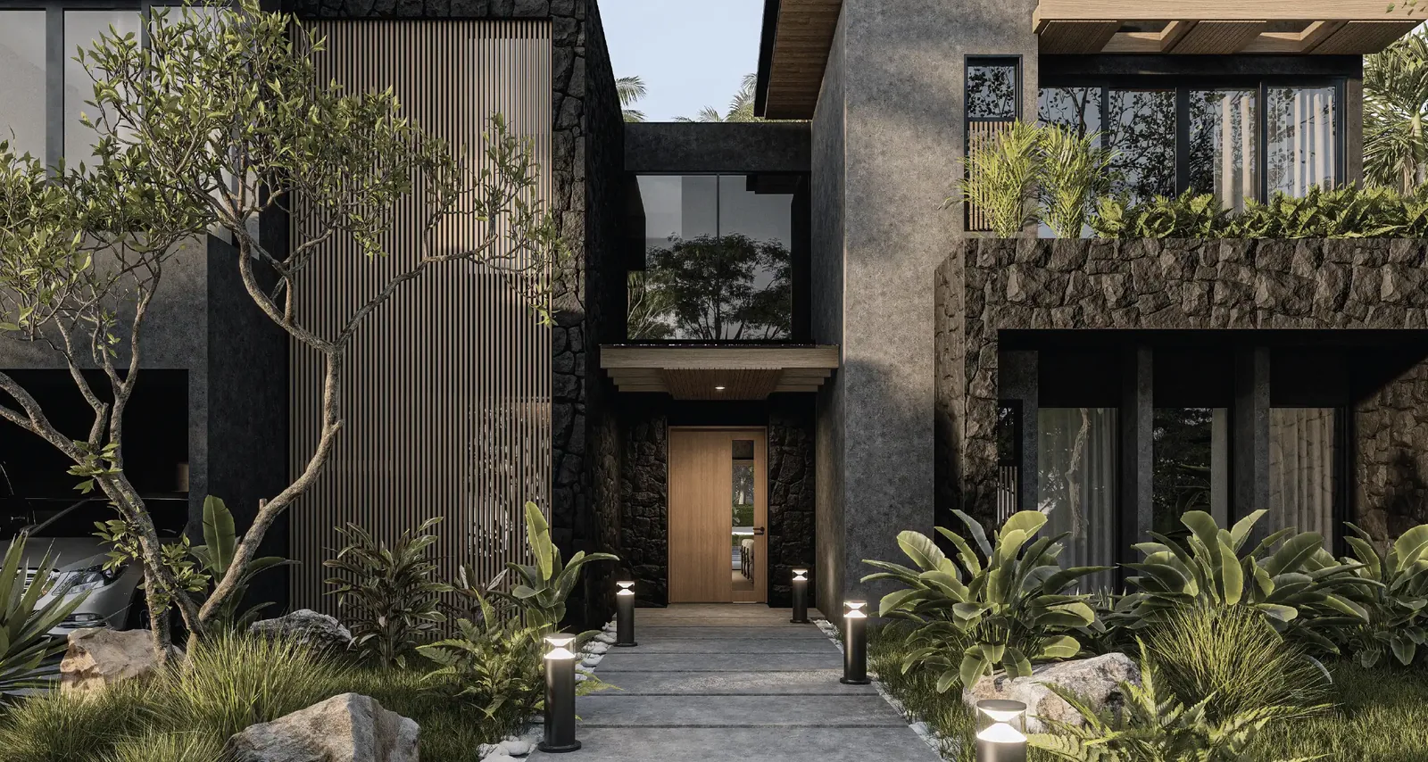 Rendering of a Black Coast residence 2
