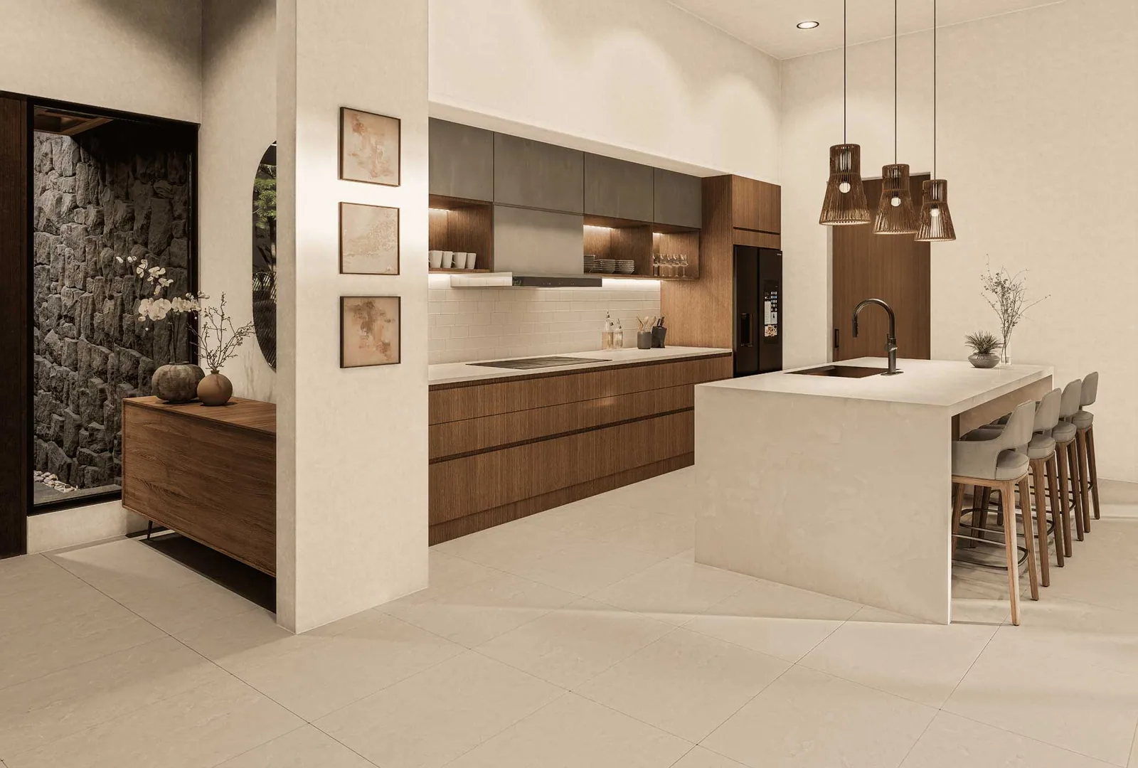 Rendering of a Black Coast residence 7