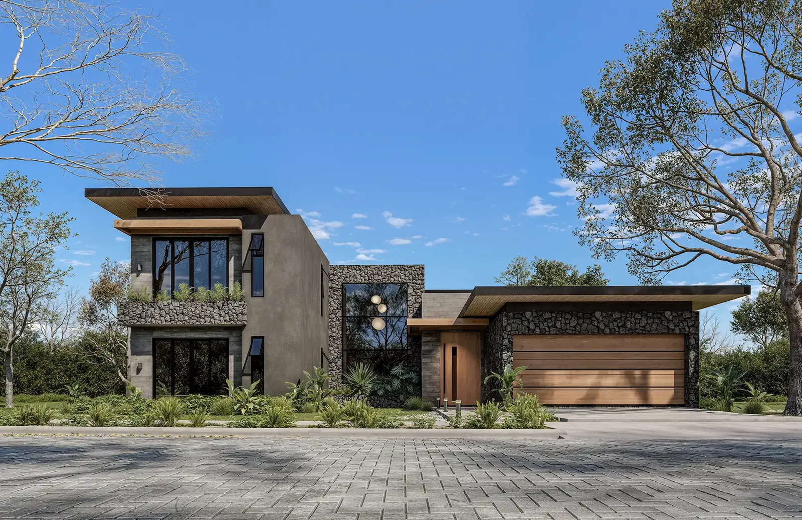Rendering of a Black Coast residence 8