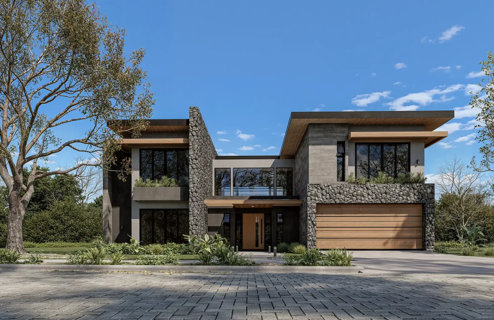 Rendering of a Black Coast residence 9