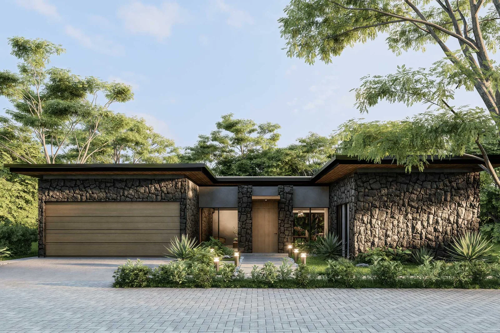Rendering of a Black Coast residence 13