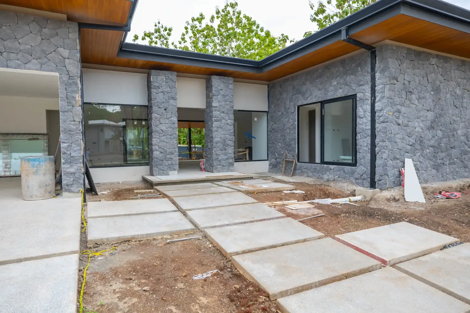 Construction progress at Black Coast Estates, June 2026 27