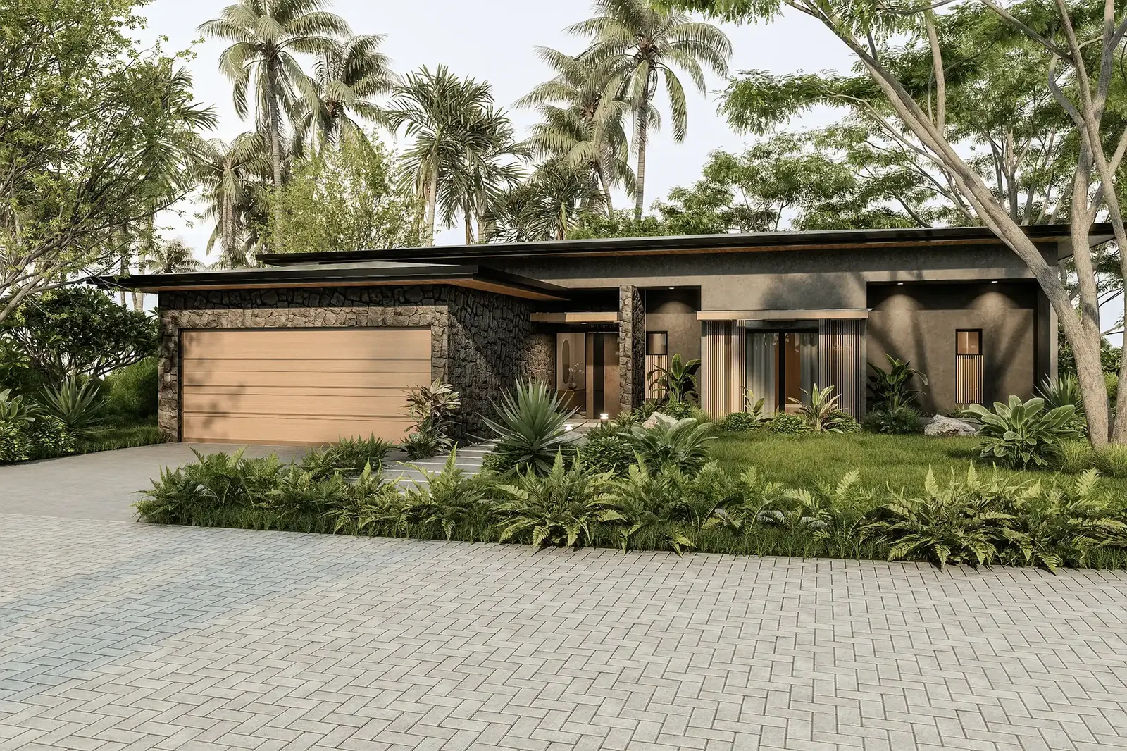 Rendering of a Black Coast residence 18