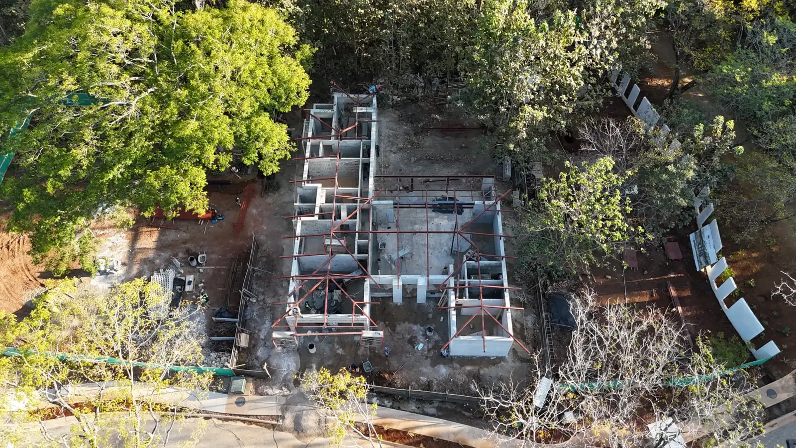 Construction progress at Black Coast Estates, January 2026 1