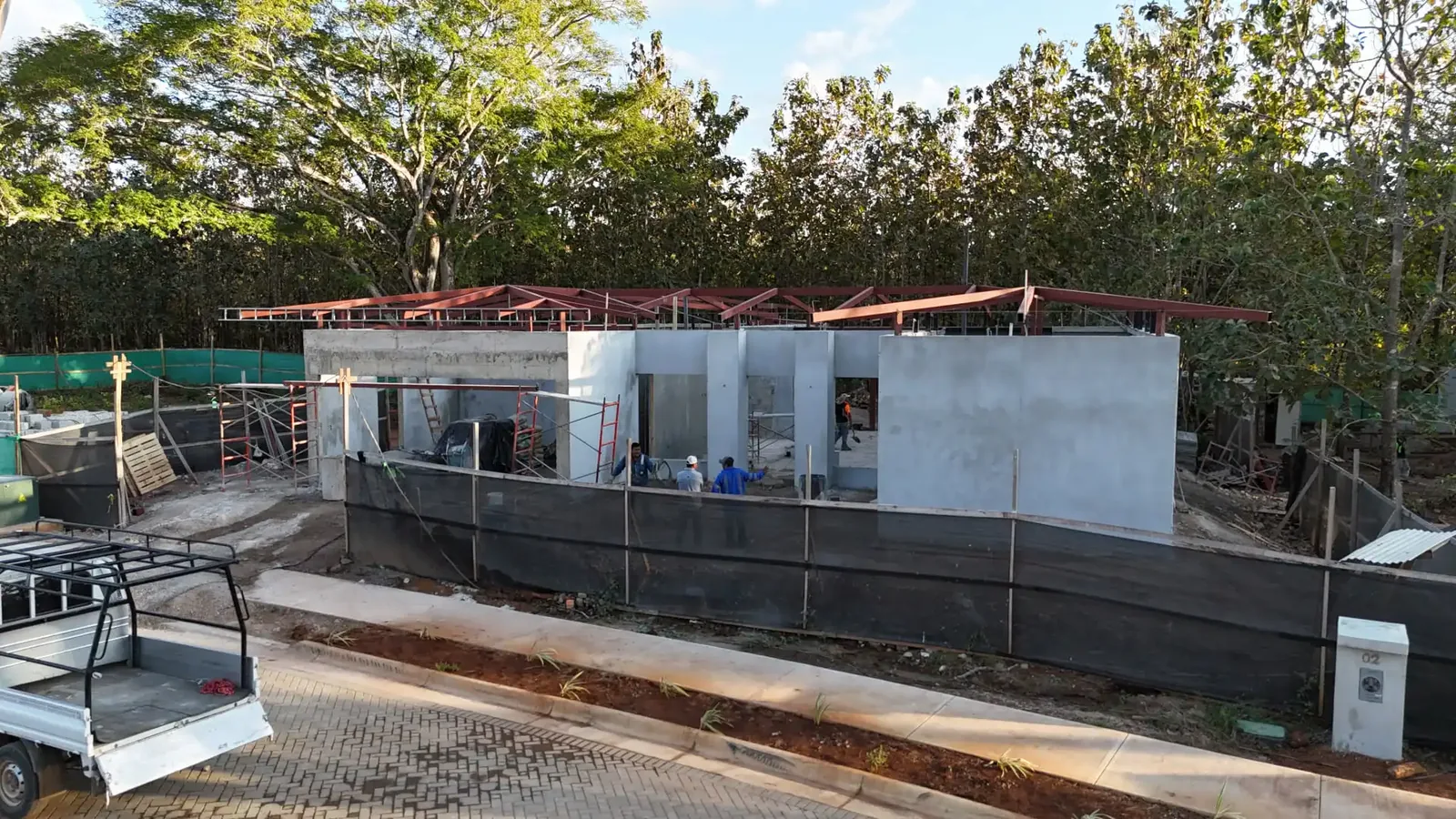 Construction progress at Black Coast Estates, January 2026 13