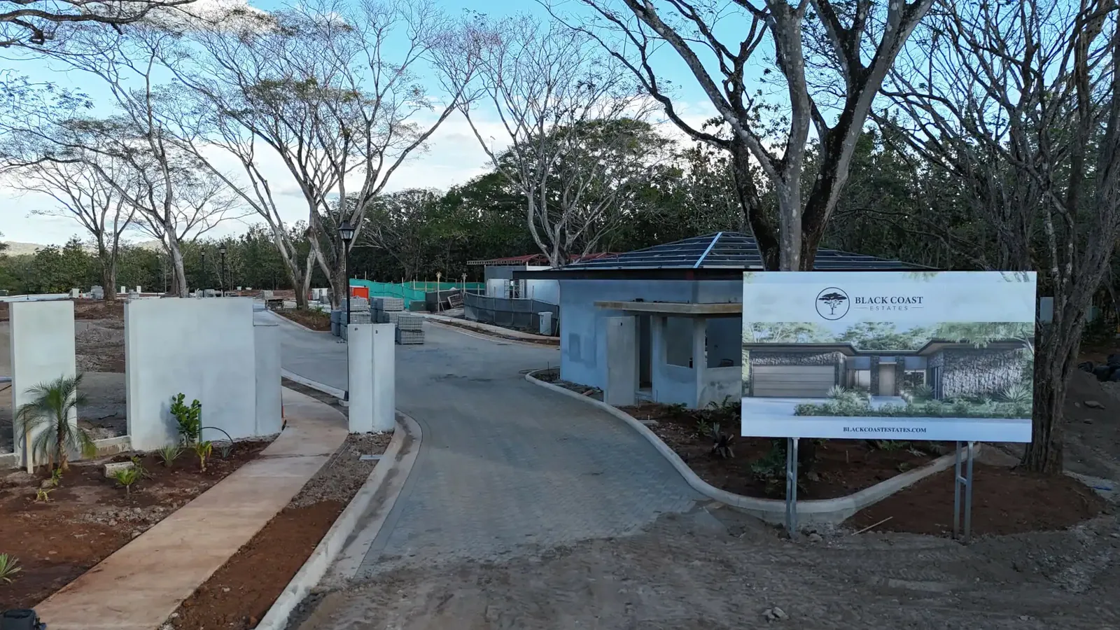 Construction progress at Black Coast Estates, January 2026 15