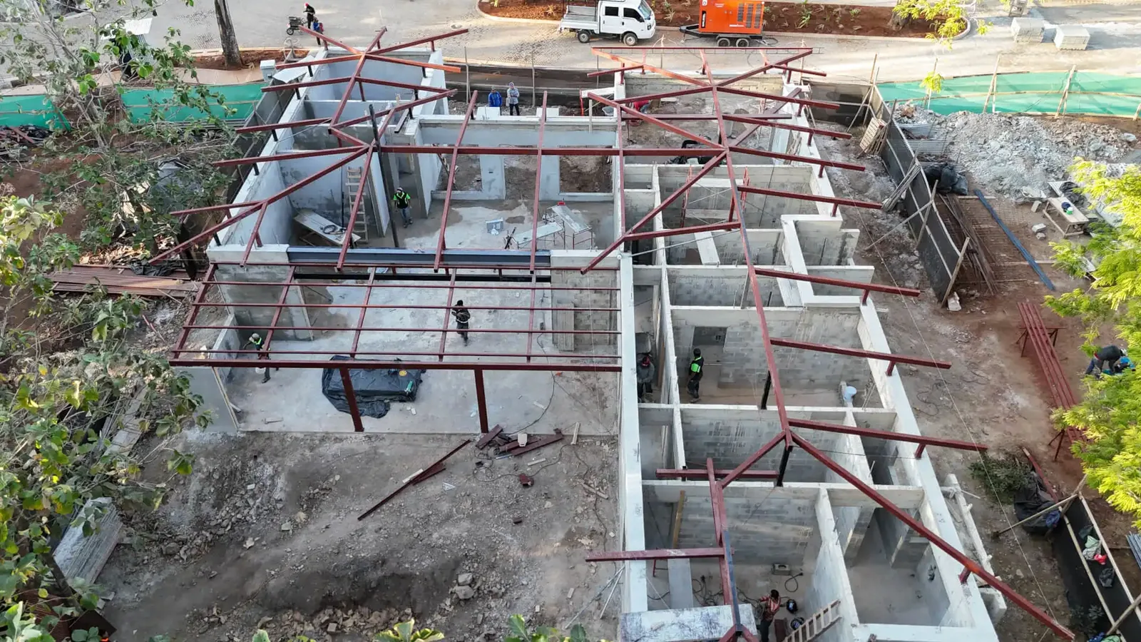 Construction progress at Black Coast Estates, January 2026 17