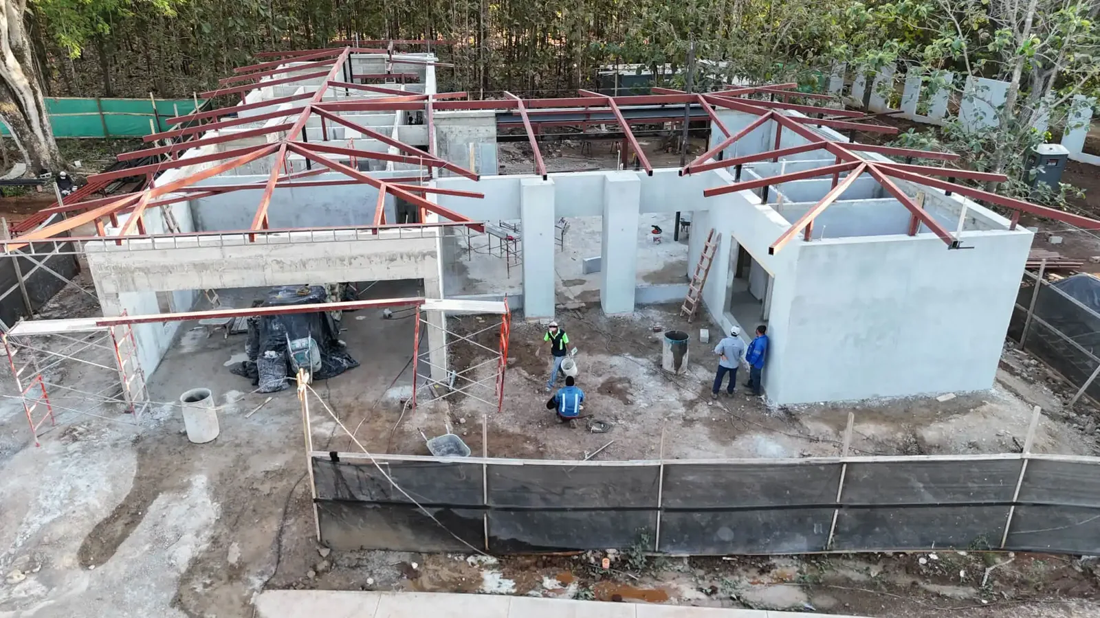 Construction progress at Black Coast Estates, January 2026 19
